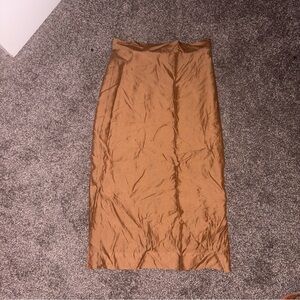 Elegant Tan Women's Skirt